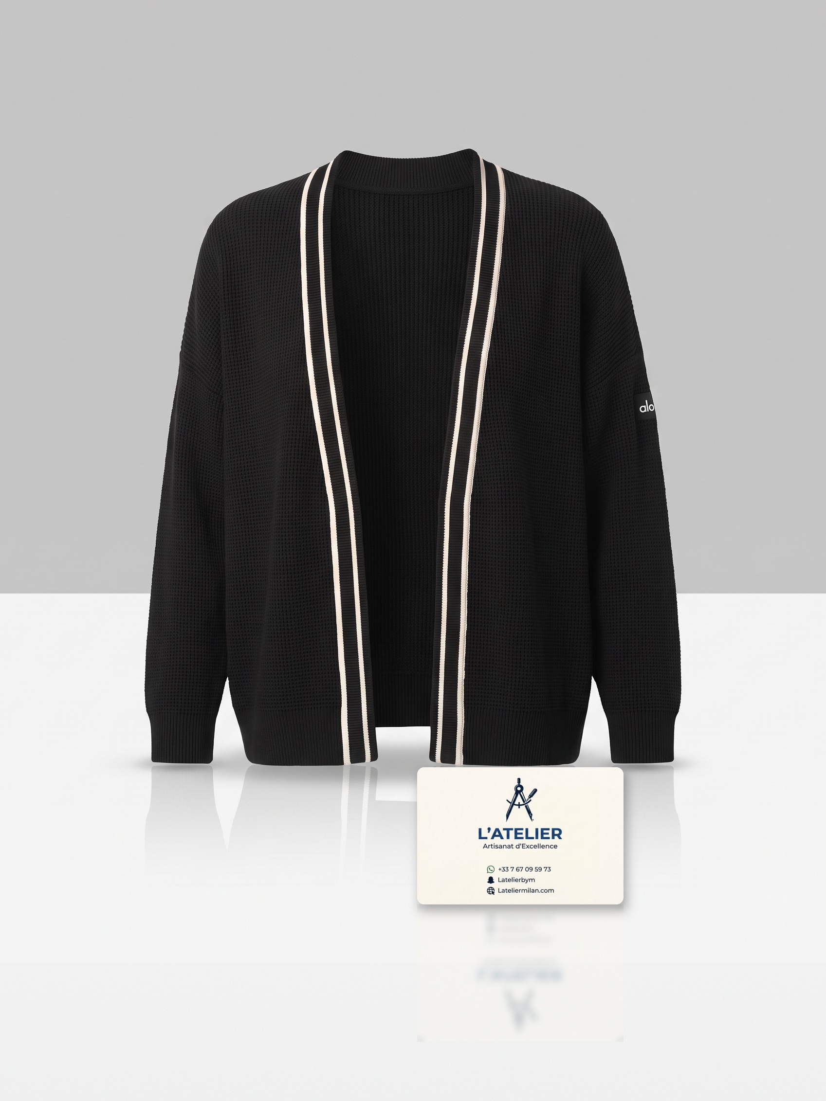 Cardigan Tennis Club Sweater Knit Alo